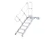 escalier mobile,estrade H 1,95m,9marches,marches l 800mm