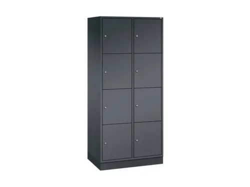 grootvolume-lockersysteem,HxBxD 1950x820x500mm,2x4vakken,cil.-slot