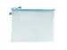 Pochette zip Foldersys EVA A4 bleu pastel