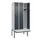 locker met bank,HxBxD 2120x900x815mm,3vak,vak B 300mm,draaigrendel