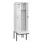 locker met bank,voor scheiding van kleding,HxBxD 2120x600x815mm,2vak