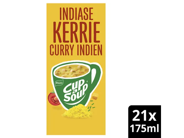 Cup-a-Soup Knorr Indiase kerrie 21x175ml