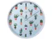Wandklok nXt Cactus dia 30cm kunststof wit
