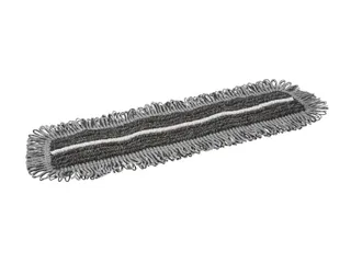 Microfibre Damp47 microvezel vlakmop donkergrijs klittenband 40cm - 1