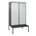 locker voor scheiding van kleding,HxBxD 2120x1200x815mm,4vak
