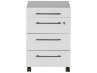 mobiel ladeblok,HxBxD 610x420x400mm,4lade(n),m. beugelgreep - 1