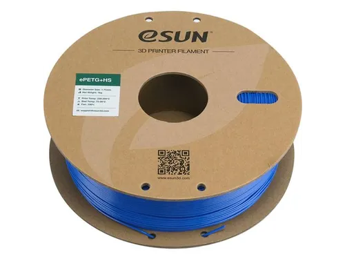 eSUN 3D Printer Filament ePETG+HS 1,75mm Blauw 1kg