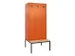 locker met bank,voor scheiding van kleding,HxBxD 2120x900x815mm,3vak