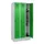 locker,HxBxD 1950x900x500mm,3vak,vak B 300mm,draaigrendel,sokkel