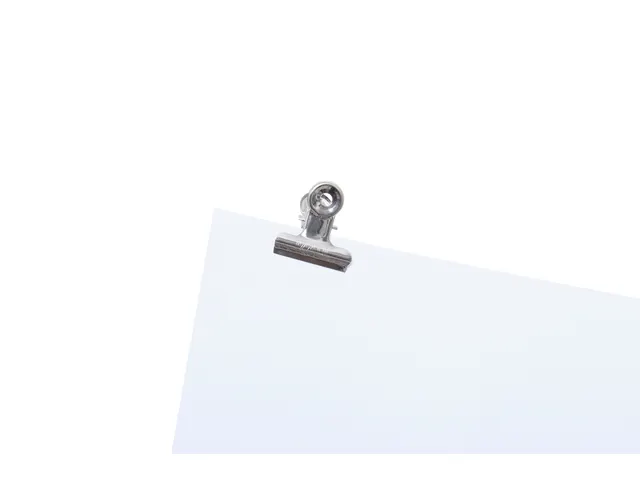 Papierklem MAUL Bulldog 30mm capaciteit 10mm zilver