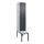 locker voor scheiding van kleding,HxBxD 2120x400x815mm,1vak