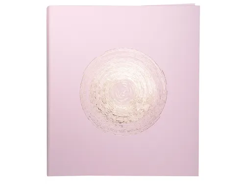 Fotoalbum Exacompta 29x32cm 60 witte pagina's Ellipse roze