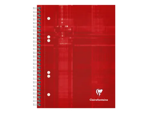 Collegeblok Clairefontaine Studium A5+ ruit 5x5mm 6-gaats 80 pagina's