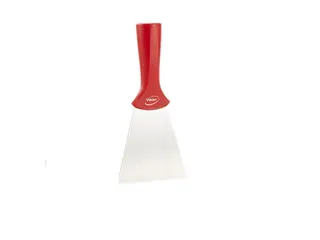 Handschraper/schroefdraad 4011-4 Rood, Breed, Rvs Blad, 100x205mm - 1