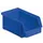 Zichtbak Hxbxd 77x100x170/140mm Pe Blauw