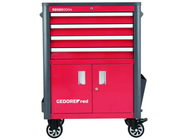 GEDORE RED R20200004 Werkplaatswagen WINGMAN 4laden 1034x724x470mm