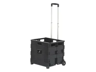 Verrijdbaar krat Kangaro 42x38 x40.5cm capaciteit 35kg zwart - 1