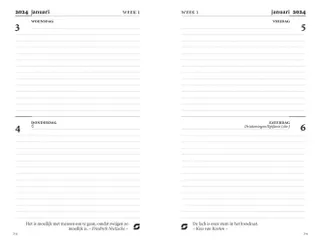 Agendavulling 2027 Succes Mini 4dagen/2pagina's - 7