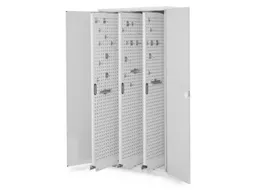 verticale kast,HxBxD 1950x1000x600mm,dubbele vleugeldeur,RAL5010