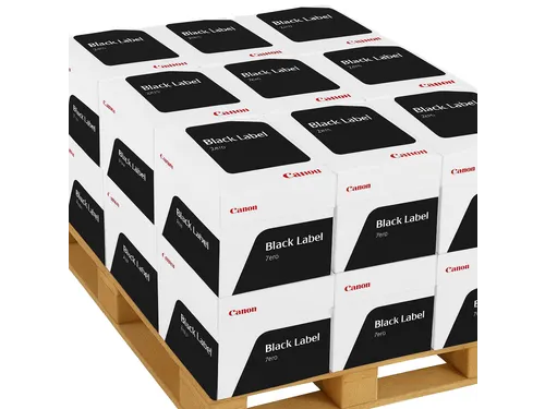 Kopieerpapier A4 80 Gram Black Label Zero Fsc Halve Pallet