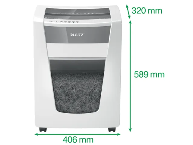 Leitz IQ Office Pro Papiervernietiger P-5+ Snippers 2x5mm