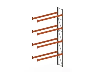 palletstelling,aanbouwveld,HxBxD 5500x2800x800mm,vakl. 2400kg - 1