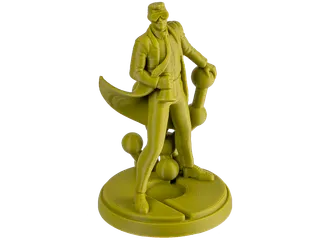 PolyLite PLA 1,75mm Olijfgroen 1kg - 2