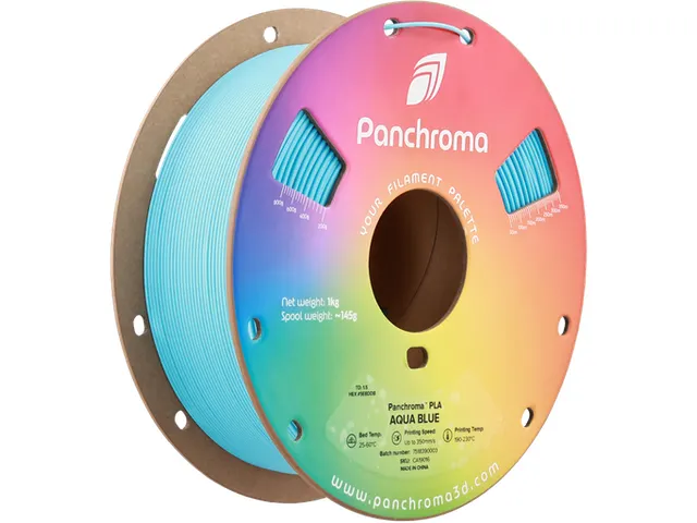 PLA Filament 1,75mm Aqua blauw 1kg Panchroma