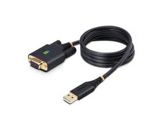 1 Meter USB naar Null Modem Kabel, USB naar Serieel Adapter - 1
