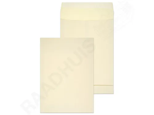Monsterzak Raadhuis 262x371x38mm EB4 crème plakstrip krimp a 10 stuks