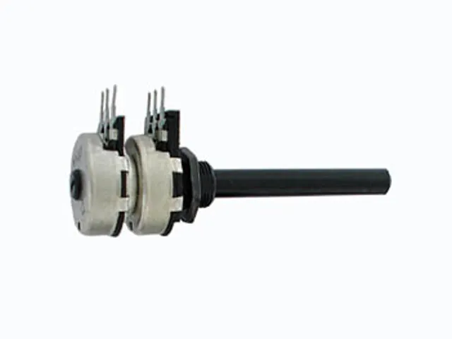 Potmeter Stereo LOG 1K