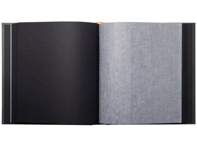 Fotoalbum Exacompta 29x32cm 60 zwarte pagina's Néo Déco zwart