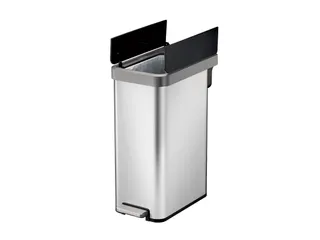 Ecofly II Pedaalemmer 45 Liter Mat RVS Zwart - 3