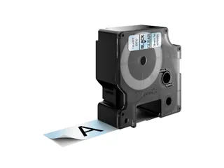 Labeltape Dymo 53710 D1 S720920 24mmx7m zwart op transparant - 5