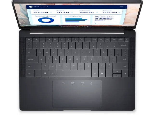 PC portable 16 inch Dell Pro Plus Intel Core Ultra 7 266V 16Go/512Go