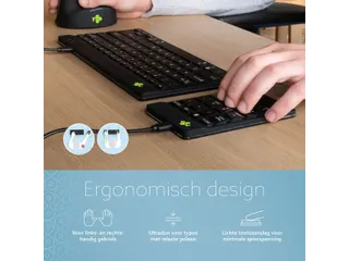 Numeriek Toetsenbord R-Go Numpad Break bedraad Zwart - 2