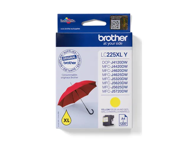 LC-225XLY Geel Inktcartridge 1200 pagina's