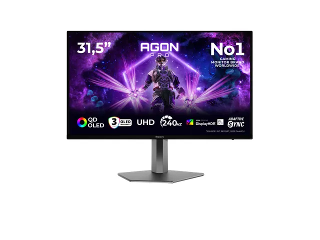 AOC AGON AG326UZD2 31,5 inch 4K QD-OLED gaming monitor
