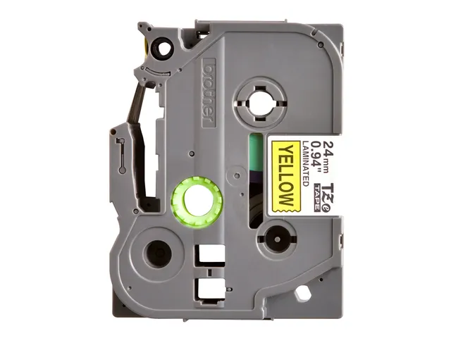 Ruban de lettrage Brother P-Touch TZe-651 standard 24mm noir sur jaune