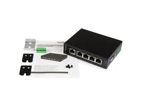 5-poorts 10/100/1000Mbps Industriële Gigabit Ethernet Swit