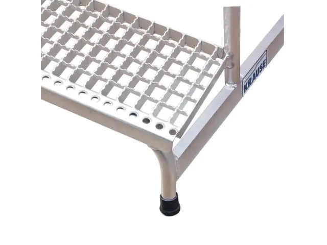 Montagetrap Aluminium H 0 2M 1Trede Incl. Platform Treden Rooster