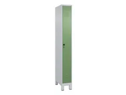 locker,HxBxD 1950x250x500mm,1vak,vak B 250mm,draaigrendel,voeten