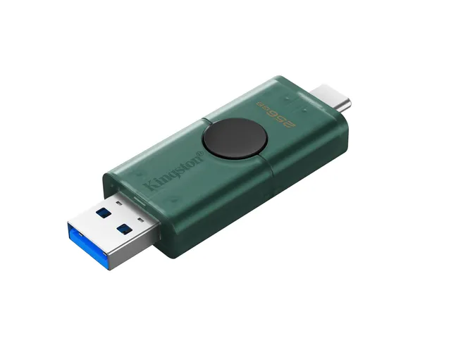 256GB USB-A + USB-C 3.2 Gen 1 DataTraveler DuoG2