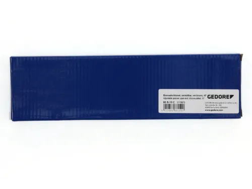 60 S 10 C Steeksleutel 10 inch,verstelbaar,verchroomd