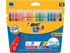 Bic viltstift Kid Couleur 18 stiften