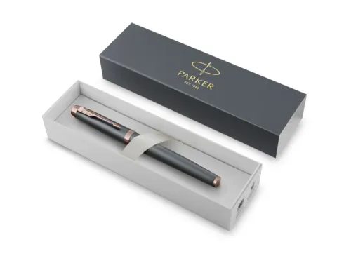 Rollerpen Parker IM Finish Touch Slate fijn zwart