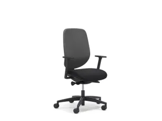 Giroflex Bureaustoel 353 met automatic-move mechanisme Zwart grijs - 2
