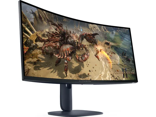 Ecran gaming 34 inch Dell Alienware AW3425DWM Quad HD LCD noir/bleu
