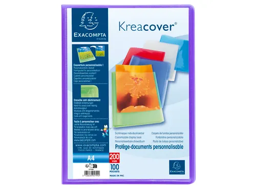 Showalbum Kreacover PP 100 tas A4 geass.