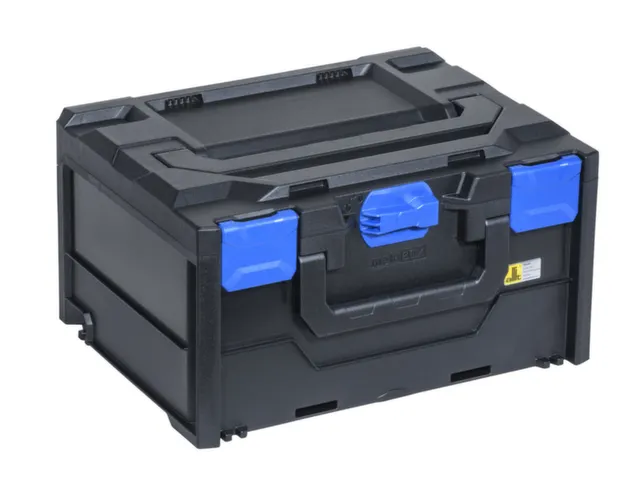 Assortimentskoffer,HxBxD 215x396x296mm,ABS,koffer zwart